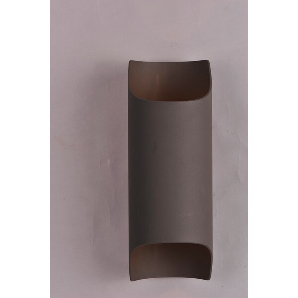Lightray LED 2-Light 5.75 Wide Architectural Brnz Outdoor Wall Sconce